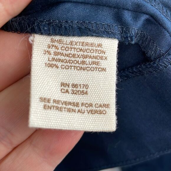 Free People Women's Navy Blazer Y2K size 0 - Picture 11 of 14